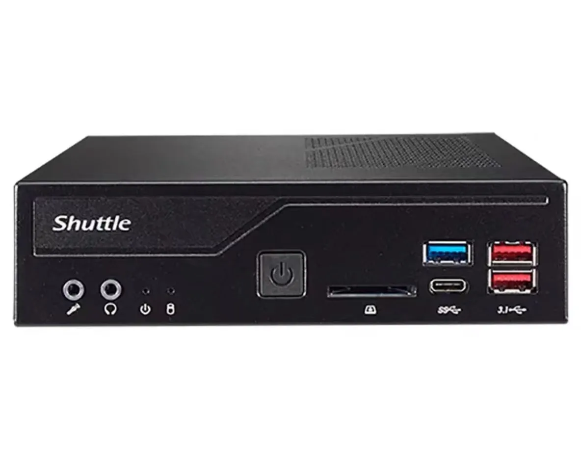 Shuttle XPC Slim DH470 Mini Barebone PC  H470 Support 90W LGA1200 CPU Core I7 Brand New