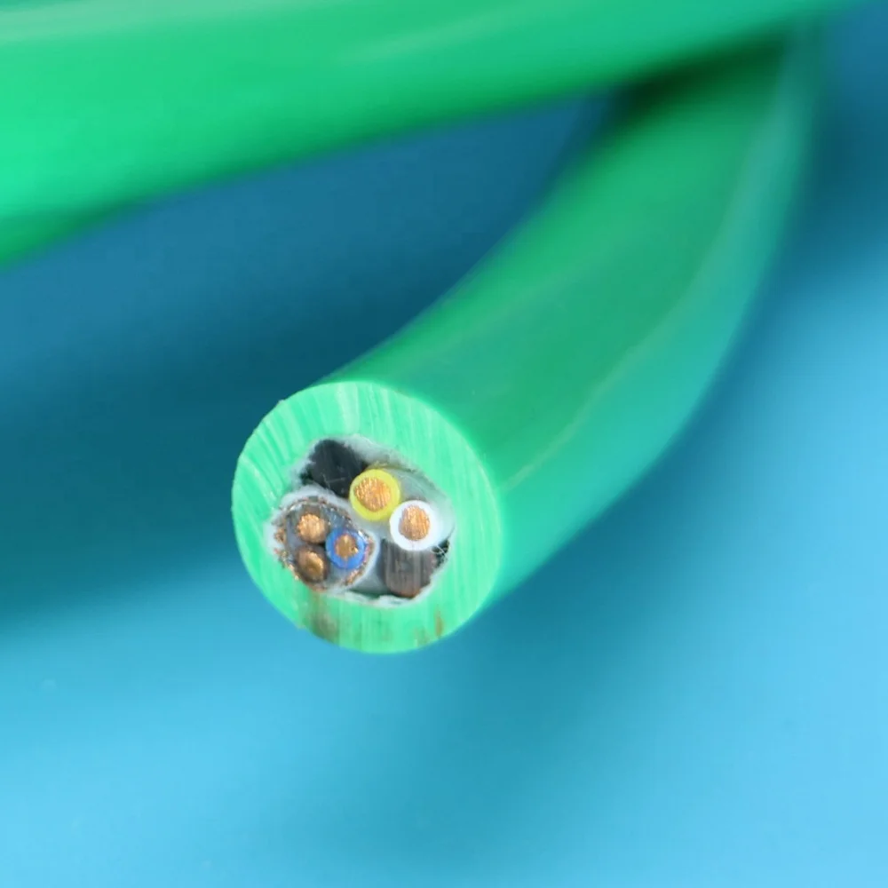 Screened towline cable underwater cable PUR ultra flexible cable
