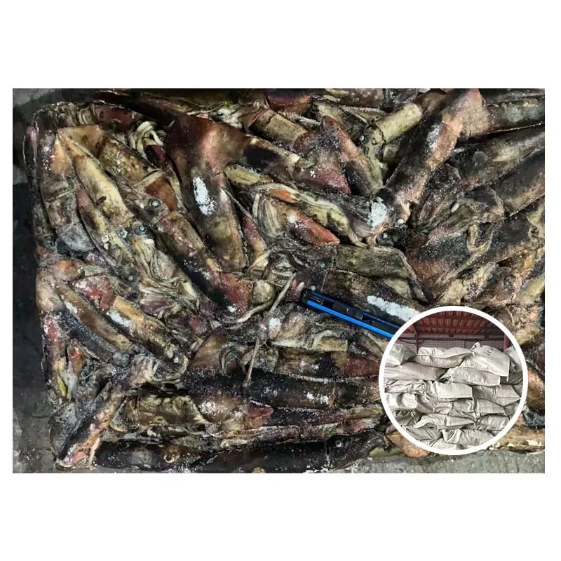 Wholesale Dried Rod Yo-zuri Yamashita Calamari Kalamar Fish Frozen Fishing Lures Bait Black Squid