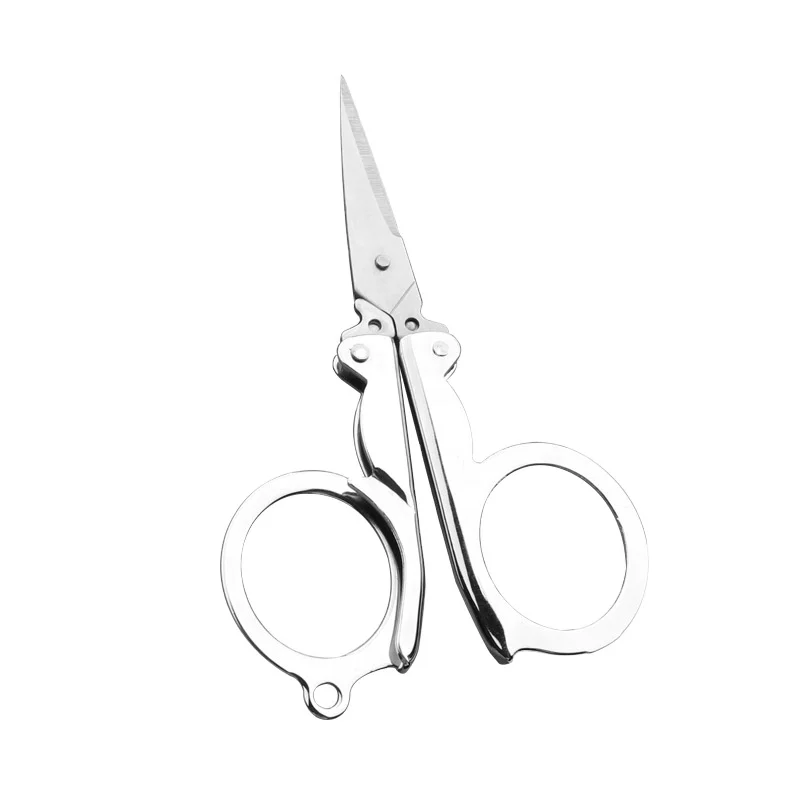 Hot Selling Stainless Steel Portable Mini Scissor Folding Scissors For Craft Sewing