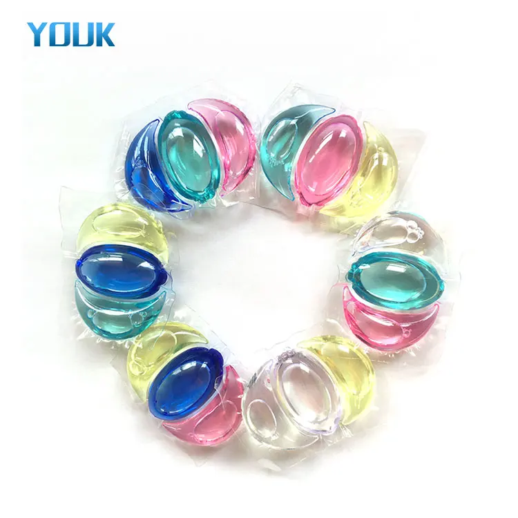 2024 OEM/ODM 3 in 1 Laundry Detergent Capsule Washing Pods Manufacturer Bulk Stain Removal Laundry Gel Detergent Capsule