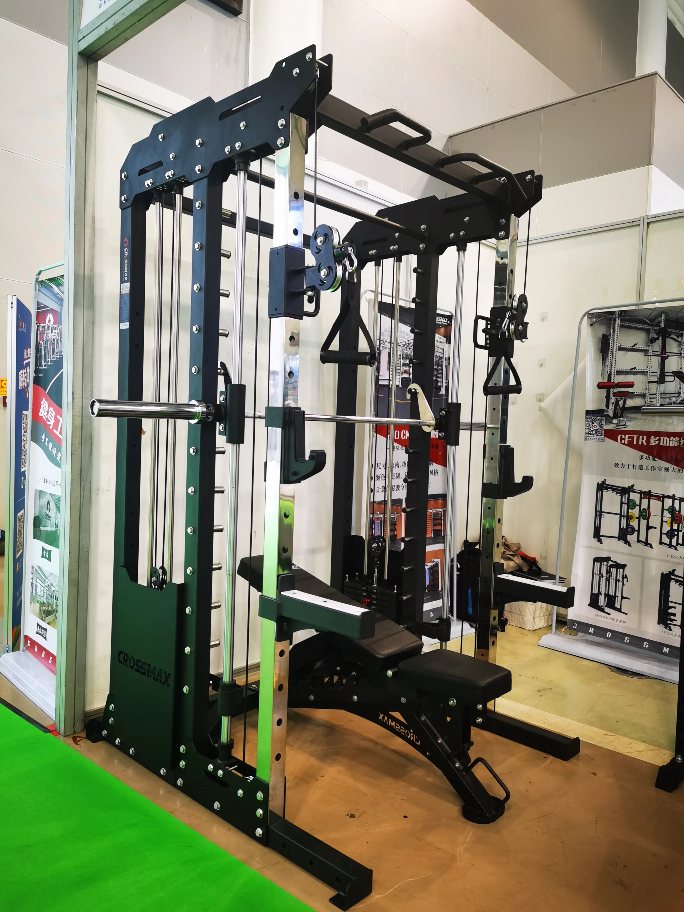 Crossmax коммерческое использование многофункциональный тренажер кабель кроссовера машина
