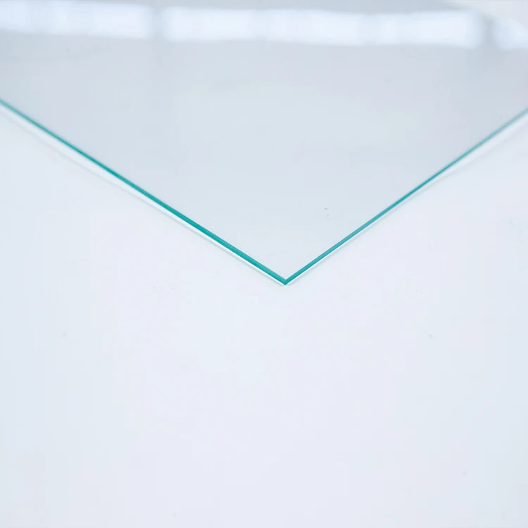 Wholesale Small 1.1mm2mm3mm4mm5mm6mm8mm10mm12mm flat tempered transparent glass for display electronic equipment