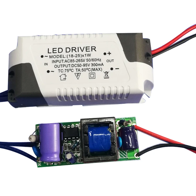 plastic shell led driver 300mA 240ma 7W 9W 12W 18W 24W factory price wholesale china light IC led driver
