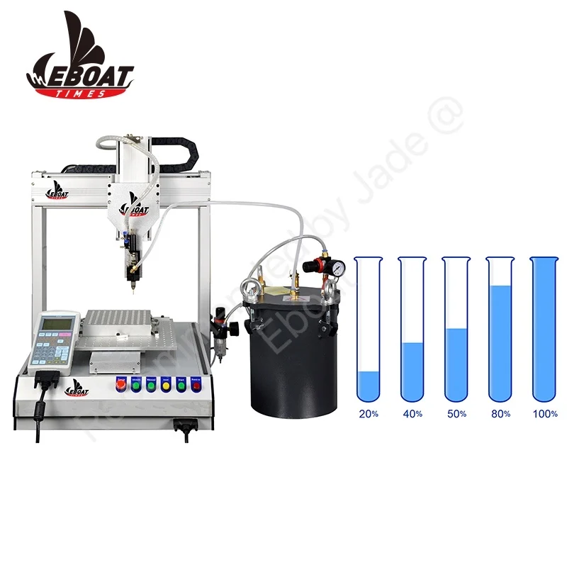 Eboat Times Heat System gummy molds Cbd Oil/Vaporizer Filling Machine for Thick Oil