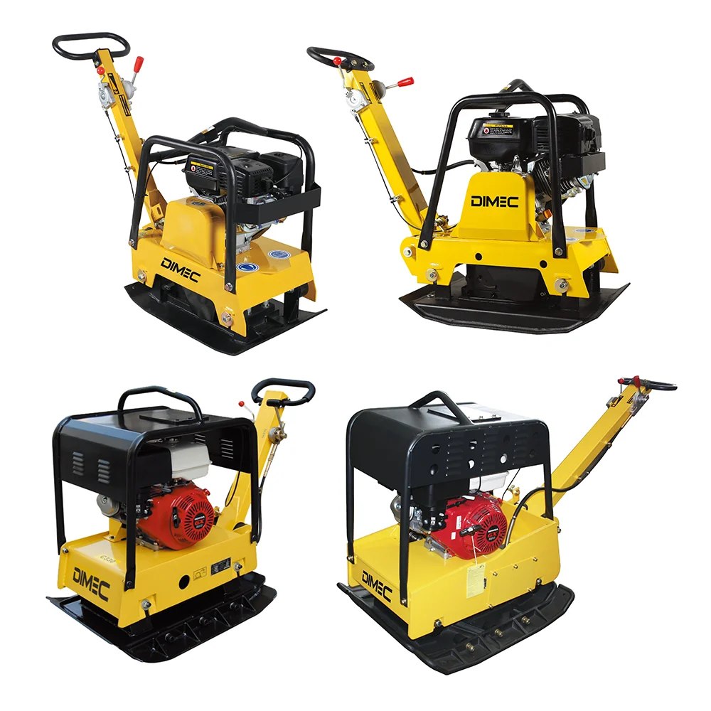 More Efficiency Comfortable Operation 50cm Depth Vibrating Reversible Plate Tamper Compactor