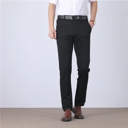 Оптовая продажа, удобные дышащие деловые мужские формальные брюки, одежда