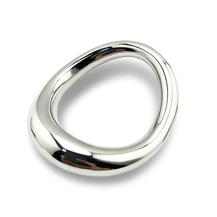 Stainless Steel Irregular Design C Ring Curved Ergonomic Metal Cock Ring 3 Sizes of Penis Ring