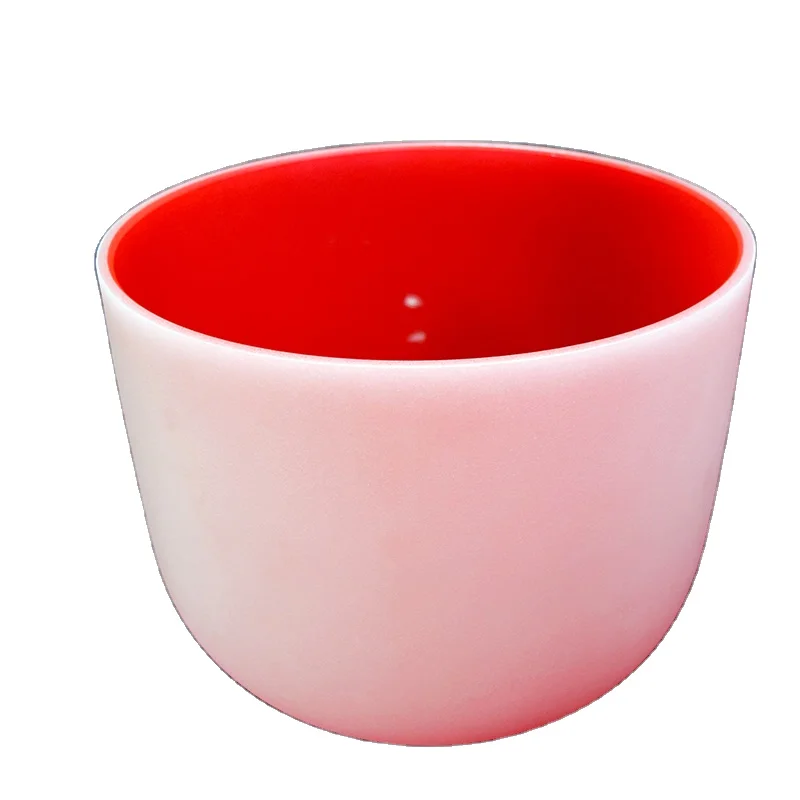 Чистый цвет звук Ванна чакра Поющая чаша набор 7 шт. A-B-C-D-E-F-D-G на возраст от 6 до 12 лет с украшением в виде кристаллов поющие чаши кварцевые чаша