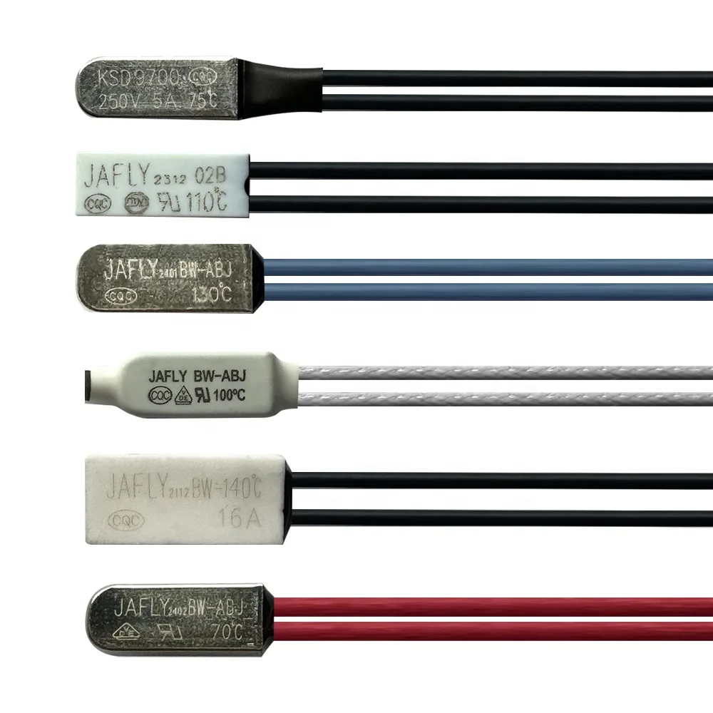 Thermal Overload Protector Bimetal Thermal Cutoff Switch Temperature Limit Switch