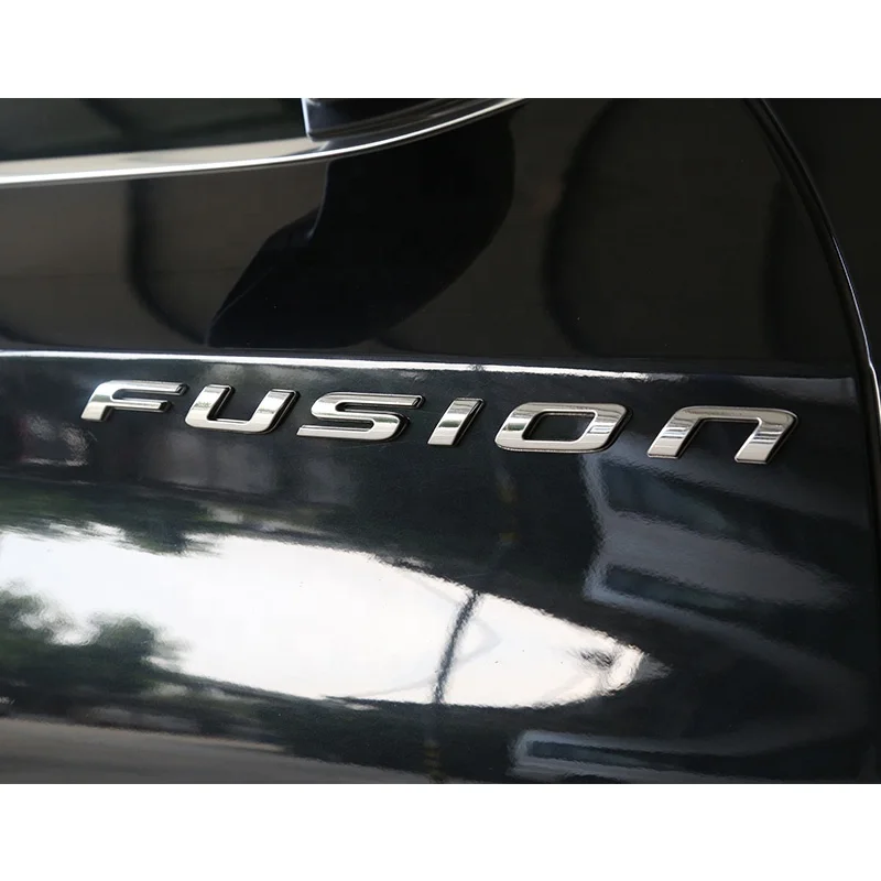 Custom Abs chrome metal 3d logo sticker emblem car badges