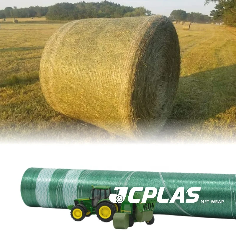 100% New HDPE Agriculture performance BALE NET WRAP for baling crops net wrap