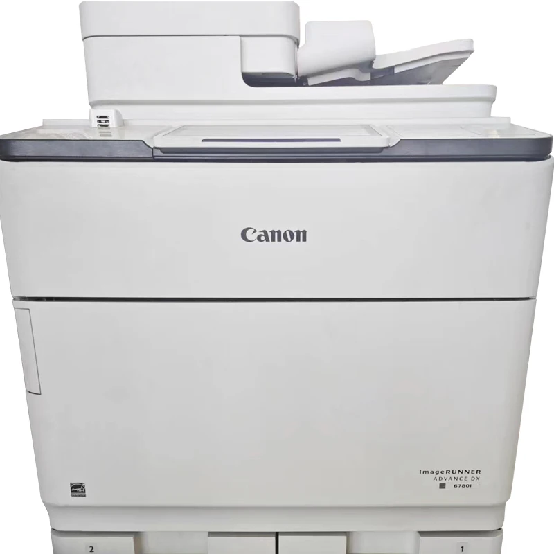 Восстановленный 6780 фотокопировальный аппарат для Canon imageRUNNER ADVANCE DX 6780i Подержанный копировальный принтер