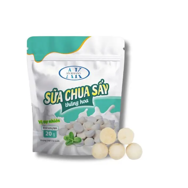 Оптовая продажа сублимированный йогурт с фруктовым вкусом сертификация бренд KHANG