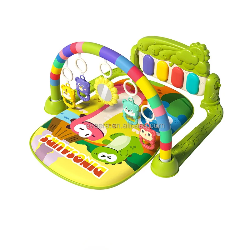 hot sale in south east Asia Soft toys play gym baby mat piano keyboard musical mat for toddler