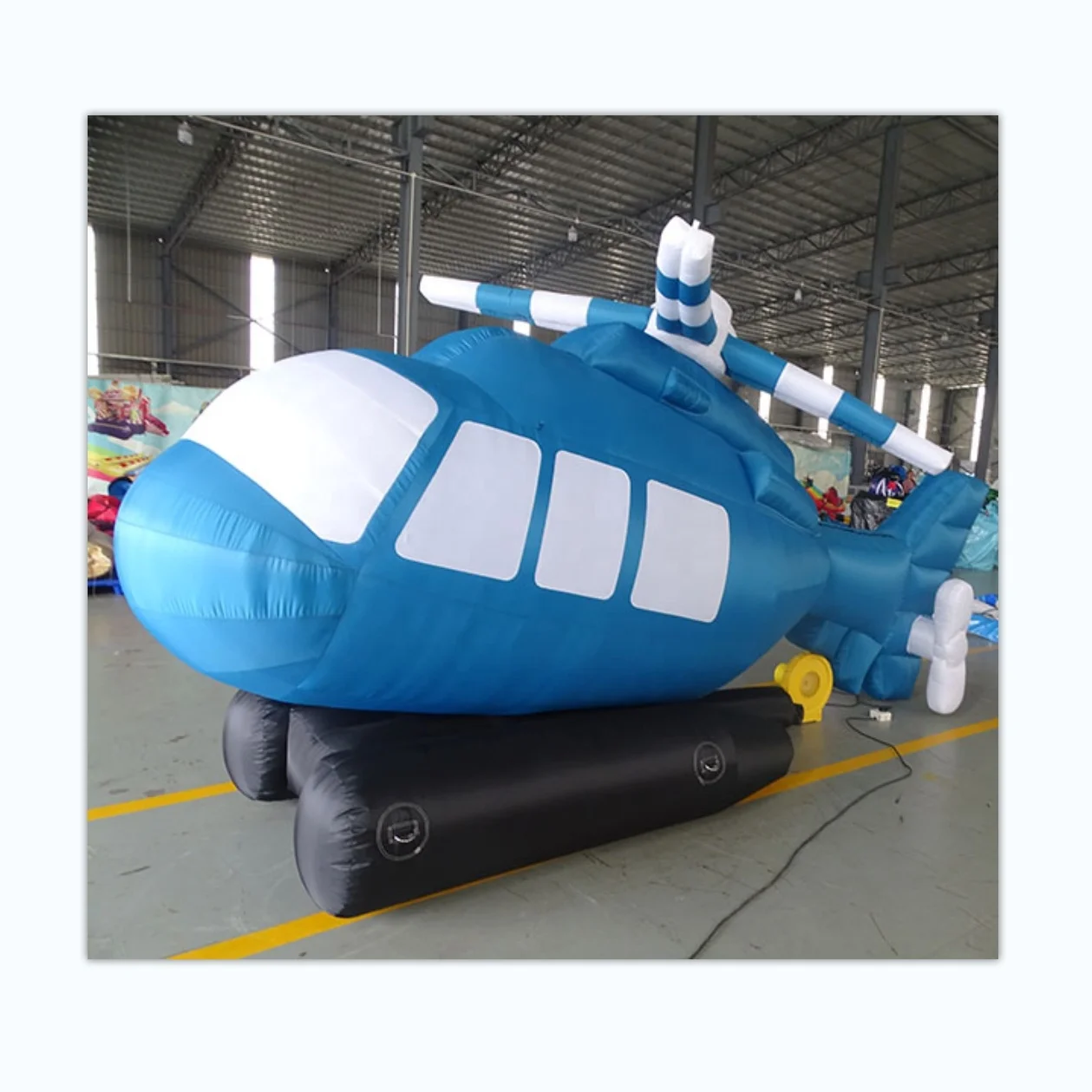 Sale Giant Inflatable helicopter model for advertising event Huge PVC Inflatable Helicopter