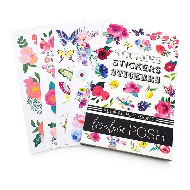 Custom Print Reusable Children Activity Planner kids Sticker Book