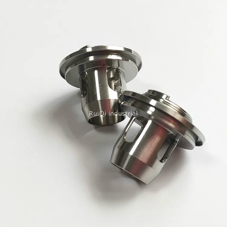CNC machining of stainless steel hookah parts customized CNC turning service for stainless steel parts
