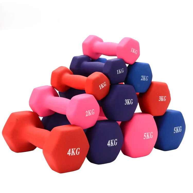 OLLAS Buy Online Gym Workout Sports Training Fitness Equipment Hex Weight Set Dumbbells