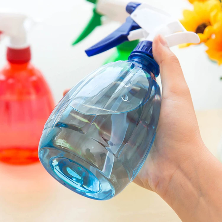 
Garden plant plastic empty manual pressure refillable water trigger spray bottles 