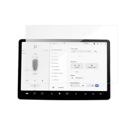 Matte Car Screen Protector Anti-Reflection Under Sunshine Tempered Glass Screen Protector for Tesla Model 3 & Model Y