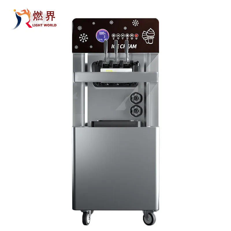 3 Flavors High Quality Ice Cream Maker  Commercial Ice Cream Machine For Sale Soft Serve Ice Cream Machine