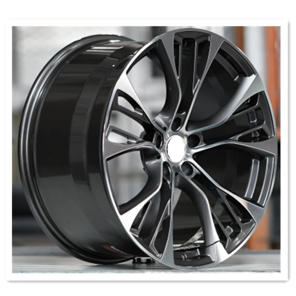 machine face gloss black grey 18 19 20 21 inch wheels forged wheels for BMW 5x112 5x120 rims alloy wheels