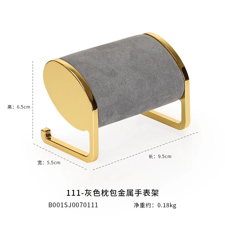 Wholesale Jewelry Display Velvet Bangle Prop Watch Holder Stand for Showroom