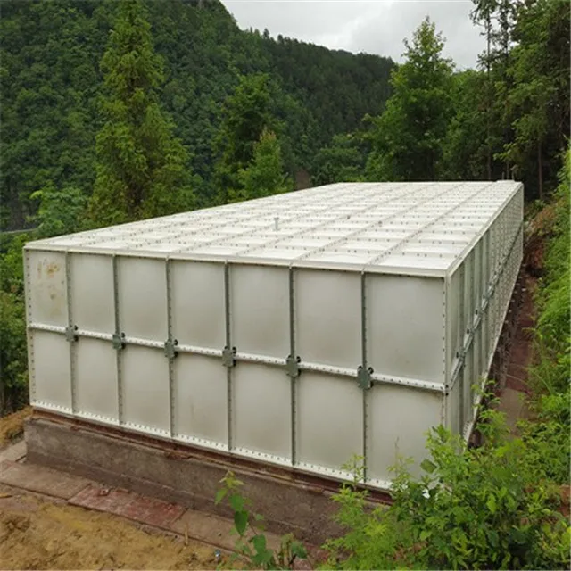 100 Cubic Meters Fiberglass Bolted Assembled Fire Fighting Water Tank