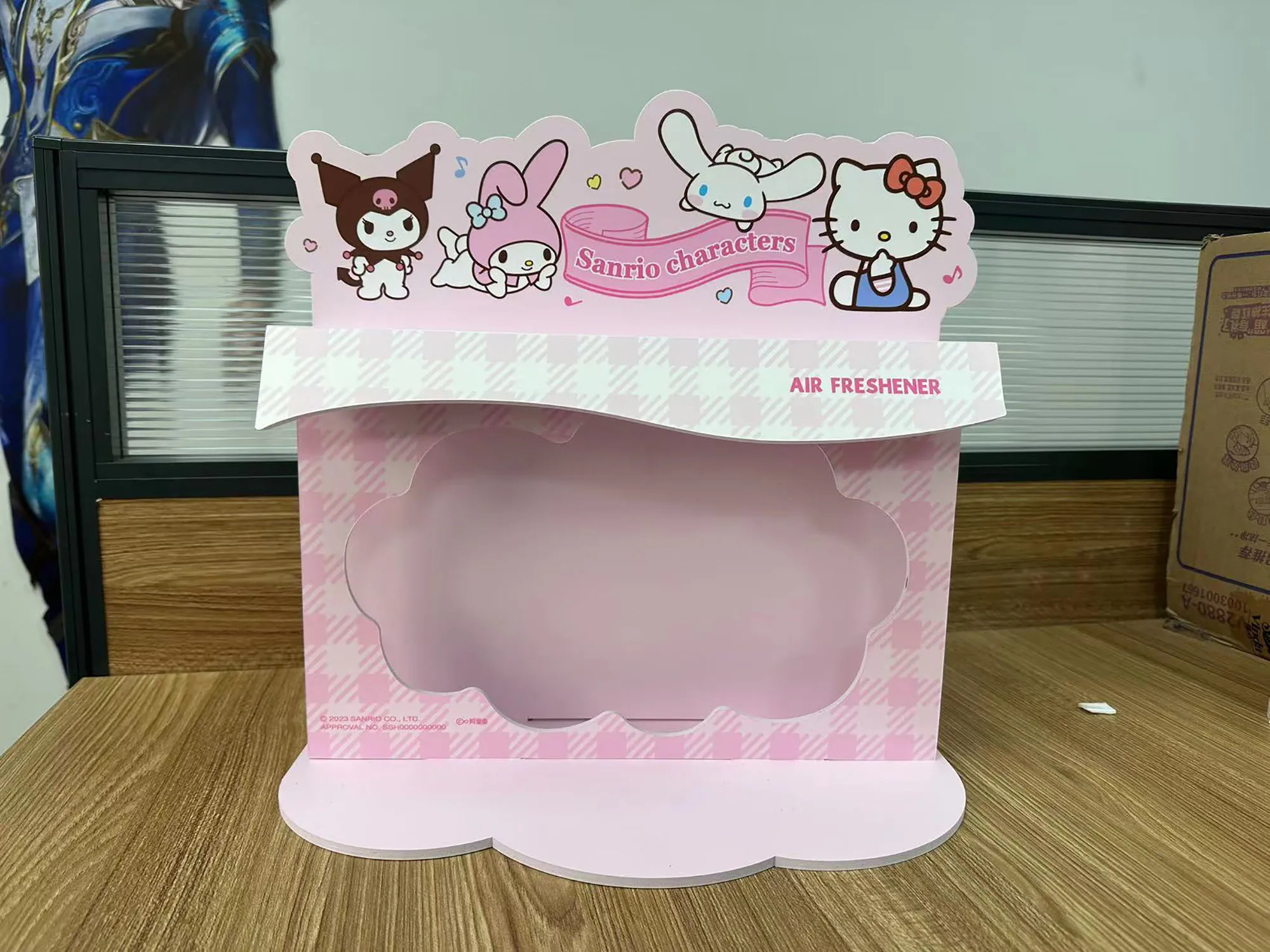 Custom cardboard display stand skincare Exhibition Portable Retail Racks Shop Floor Retail Store Display counter