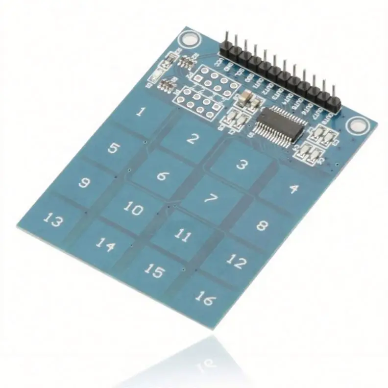 Ttp229 16-way Capacitive Touch Switch Digital Touch Sensor Module Pcb Board