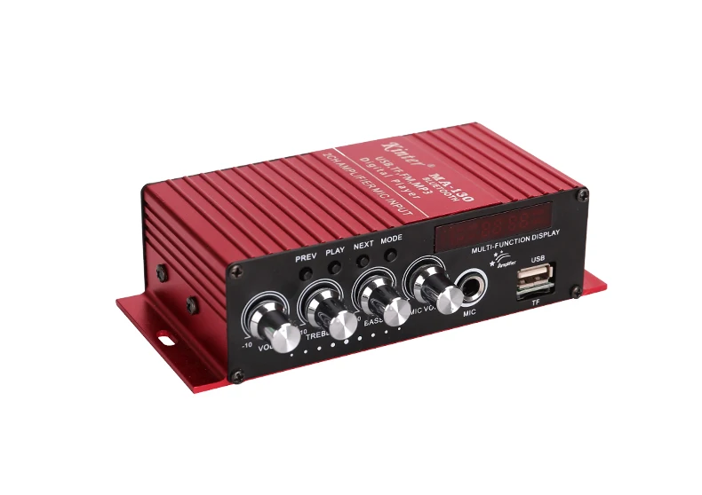 Kinter Ma-130 автомобильный усилитель мощности Bt с Usb Tf Fm микрофоном для усилителя звука