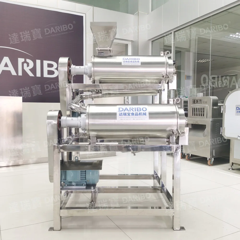 2023 DARIBO Mango Jam Juice Juicer Double Chamber Peach Juicing Equipment for Sale