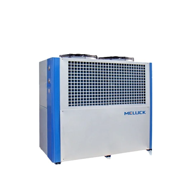 Air Cooled Chiller Low Temperature Food Beverage Air Cooled Screw Type Water Chiller