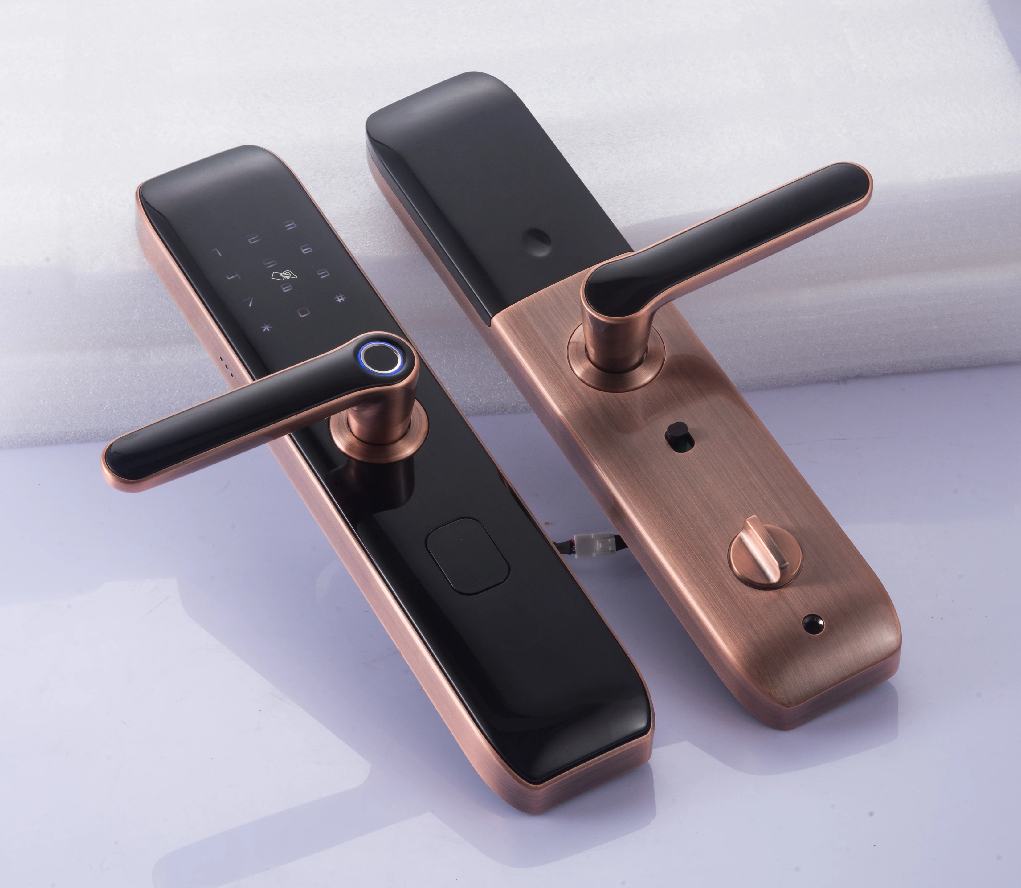 Cheap wifi electronic smart door lock, fingerprint digital door lock