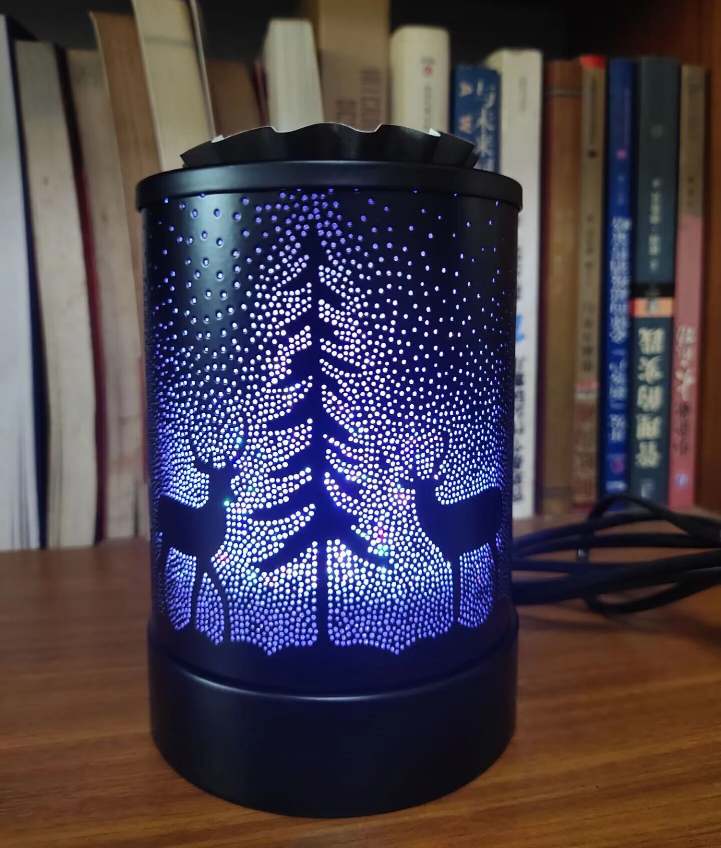 Электрическая грелка для воска металлический обогреватель ароматизированного меняющий цвет спа дома офиса спальни