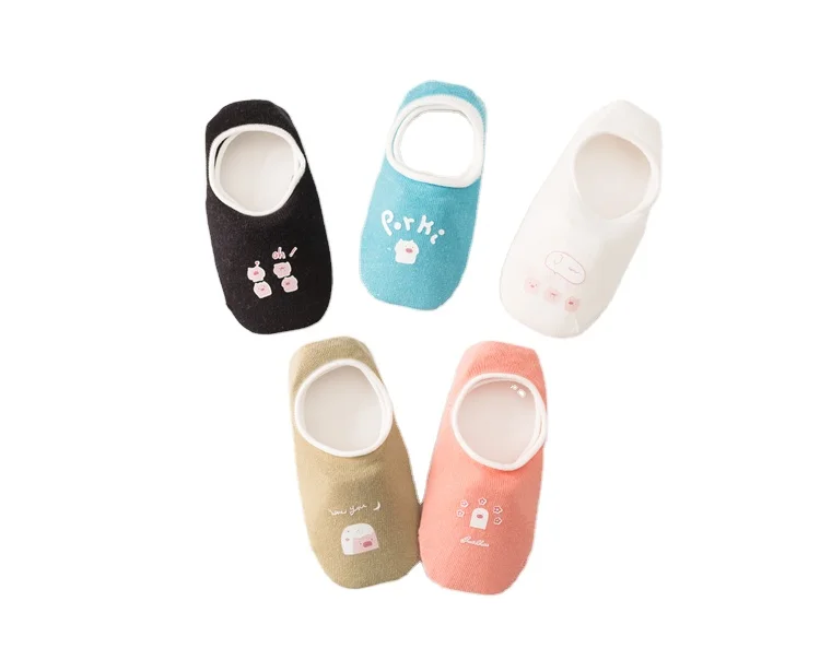 
Latest Design Loose Crew Cute Pig Baby Socks Anti slip Wear-Resisting Kids Printed Socks 