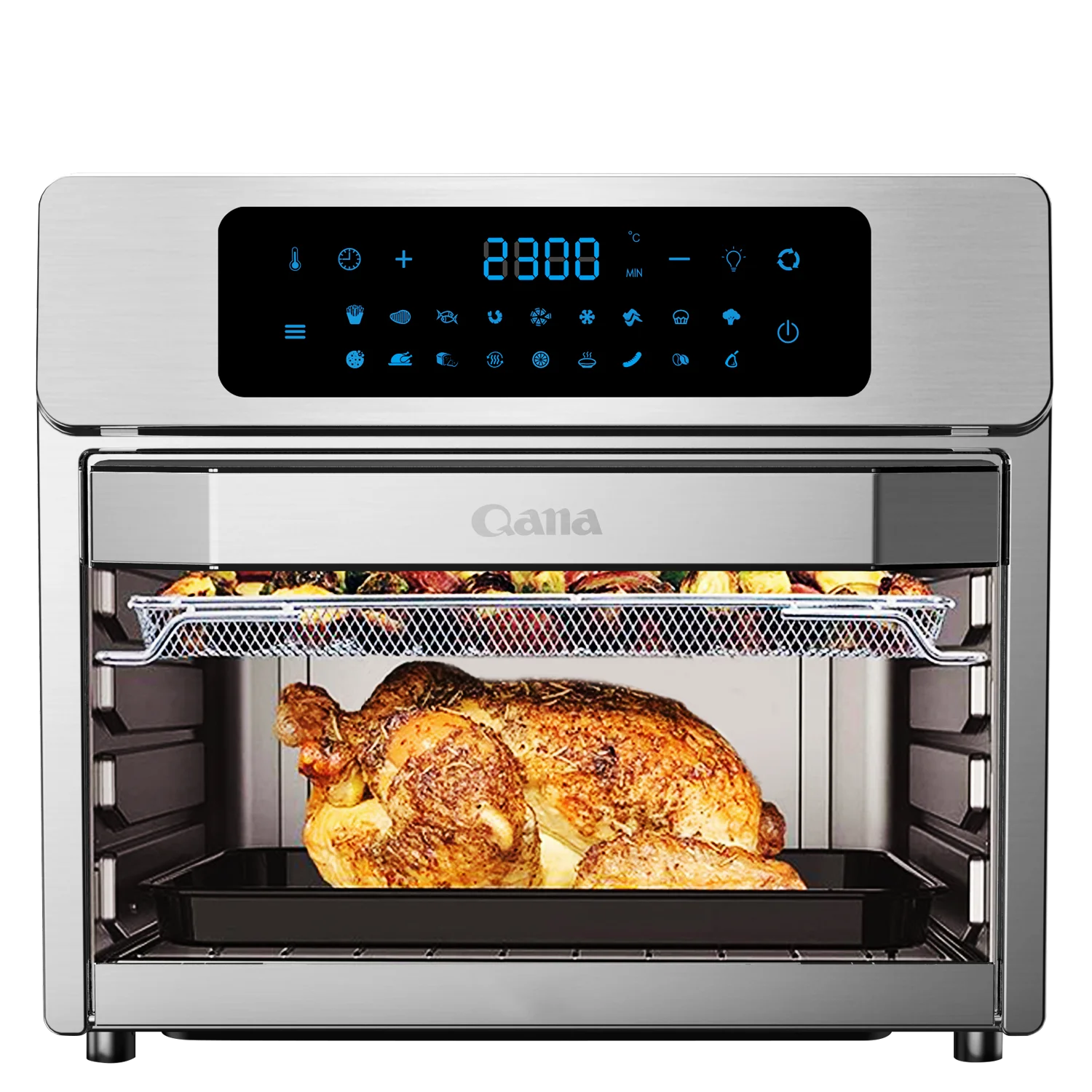 Amazon Hot sale New High Speed  Stainless Steel  roti robot  smart cooker  steam air oven  Electric Deep Air Fryer  oven