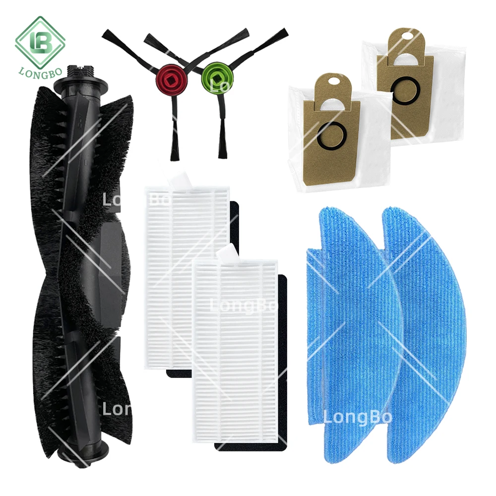 Fit For Honiture Q6 SE Robot Vacuum Cleaner Replacement Spare Parts Accessories Main Side Brush Hepa Filter Dust Bag Mop