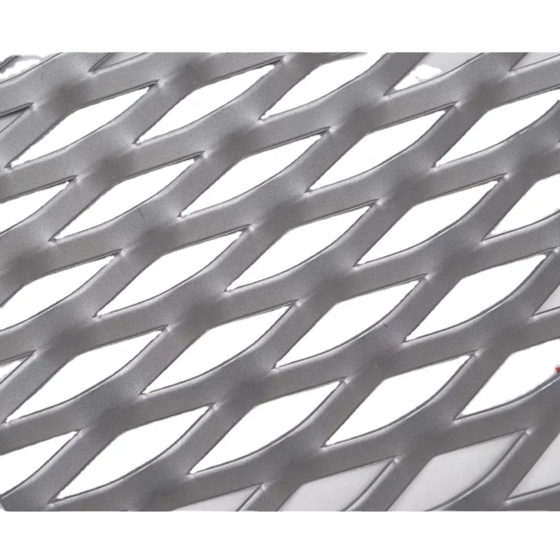 Facade panel  Construction materials aluminum expanded metal mesh
