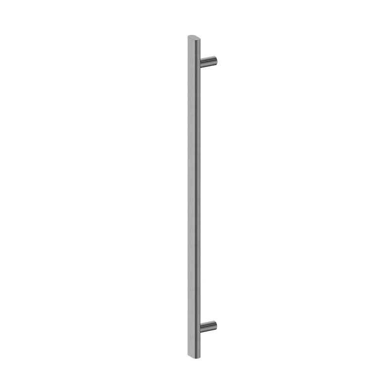 Popular SAA CE Stainless Steel Brass  Brushed Single Bar Heated Towel Rail