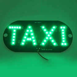 12V Taxi Led Car Windscreen Cab indicator Lamp Sign Blue LED Windshield Taxi Lighting Lamp Source Auto Inside Signal Lights