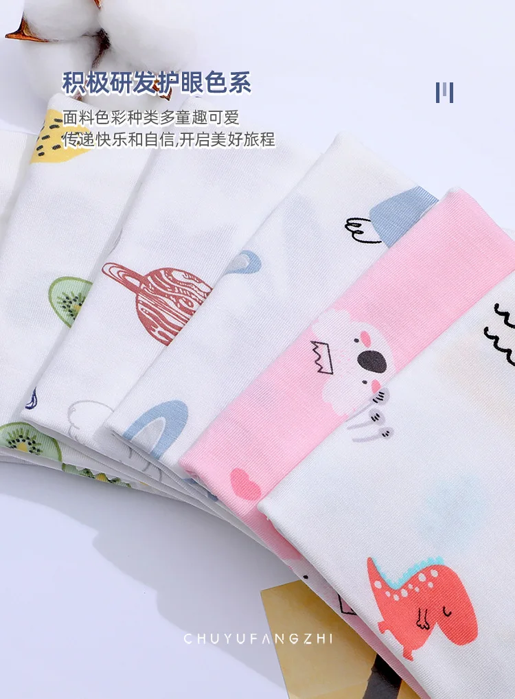 Z125 Bamboo fiber spandex printed single side knitted fabric elastic jersey spring and summer baby clothes fabric