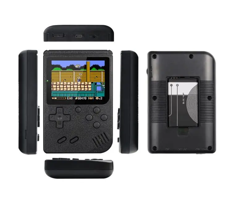 400 in 1 video game console Retro Portable Mini Handheld console 3.0 Inch Color LCD Kids Color Game Player Built-in 400 games