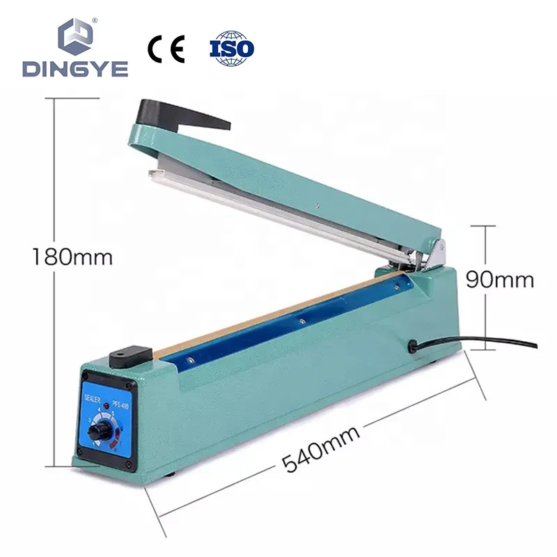 Aluminum body Manual hand impulse sealer PFS series plastic bag band sealing machine