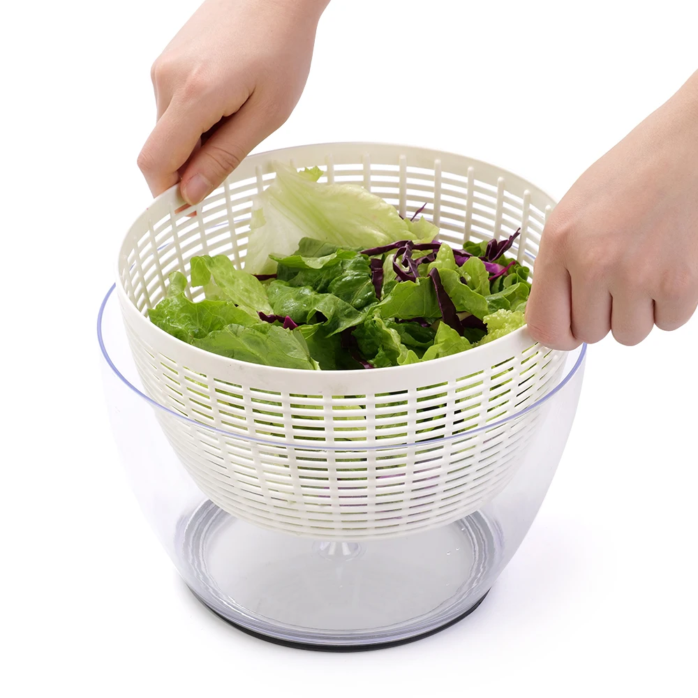 Hot Sale Multifunctional Electric Salad Spinner and Onion Chopper Kitchen Plastic Blade Vegetable Tools with Bowl