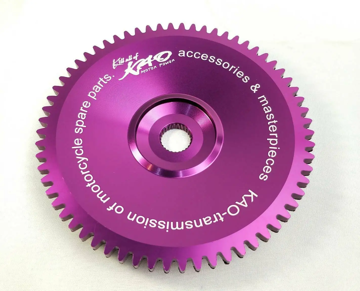 KAO dio manufacturer custom wholesale classic design  aluminum MOTORCYCLE Drive Gear Pulley