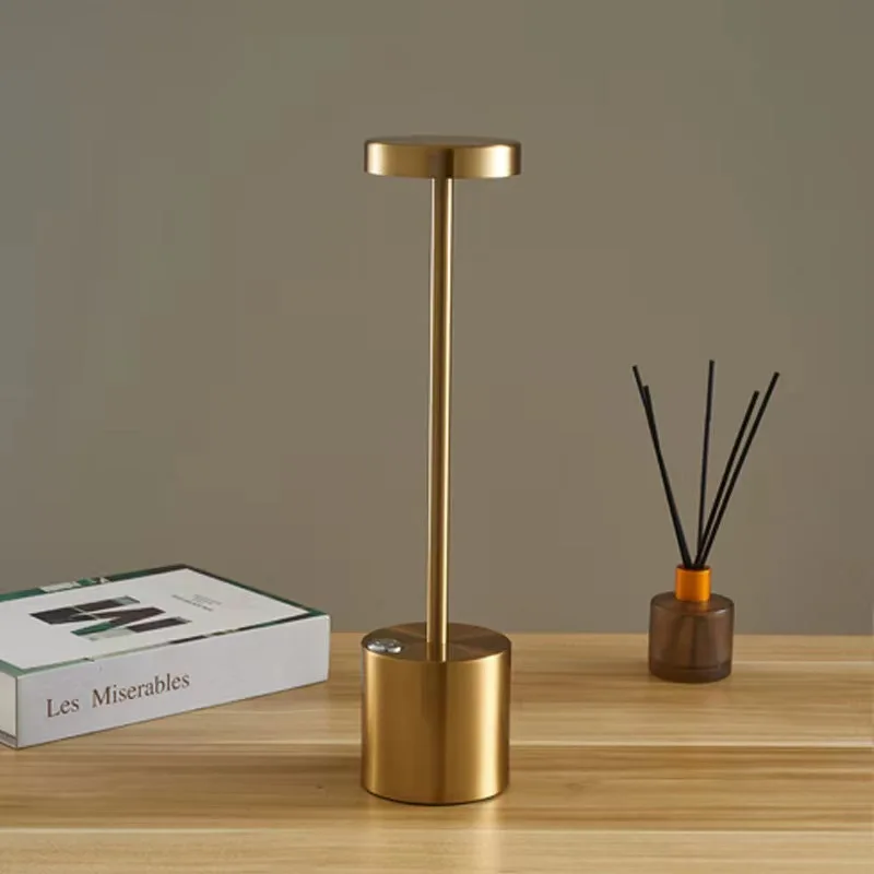 2 Pack Cordless Table Lamp Rechargeable5000mAh Battery Powered Table Light 3 Color Stepless Dimming Up to 40 Hours Usage