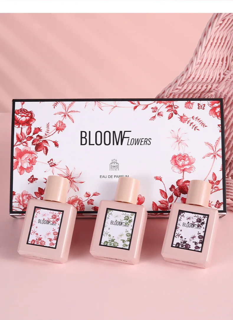 New Luxury Floral Perfume Gift Set wholesale private Label Perfumes Gifts For Women perfume Sets With Long-lasting Scent