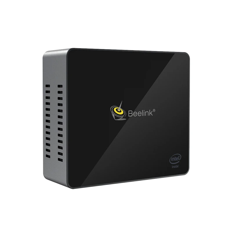 J34 Мини ПК J3455 окно 10 8GB256GB SSD 2 4 ГГц + 5 8 ггц WiFi BT4.0 Быстрая зарядка вентилятор охлаждения мини